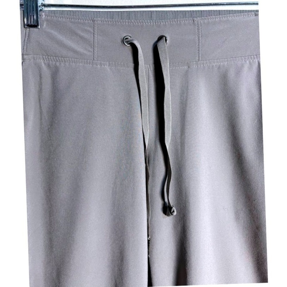 Athleta Gray Jogger Midtown Ankle Pants Women's Size 4P Drawstring Lightweight - Picture 6 of 8